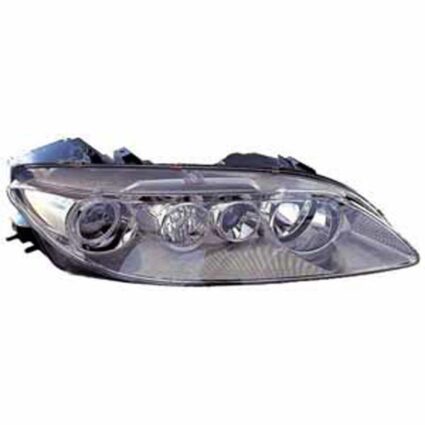 Headlight Assembly Composite Right w/o Fog Lamps Lens & Body for Mazda 6 2003–2005