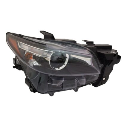 Headlight Assembly Composite Right w/o Adaptive Headlamps CAPA for Mazda CX-9 2016–2023