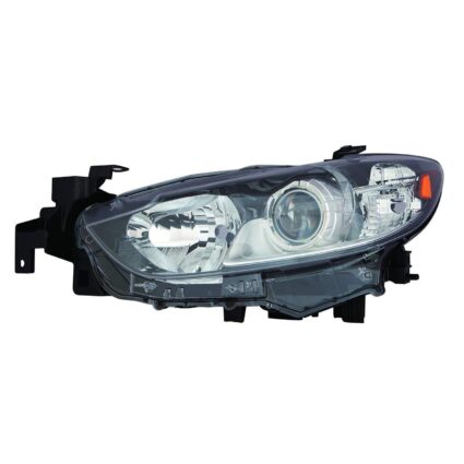 Headlight Lens Housing Left Halogen CAPA for Mazda 6 Sedan 2014–2020