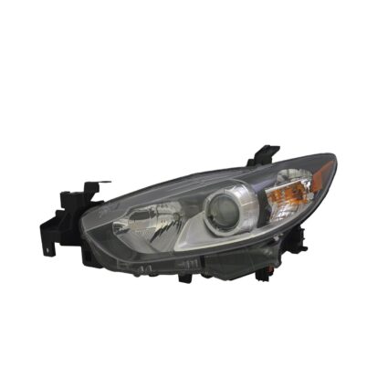 Headlight Lens Housing Left Halogen for Mazda 6 Sedan 2014–2020