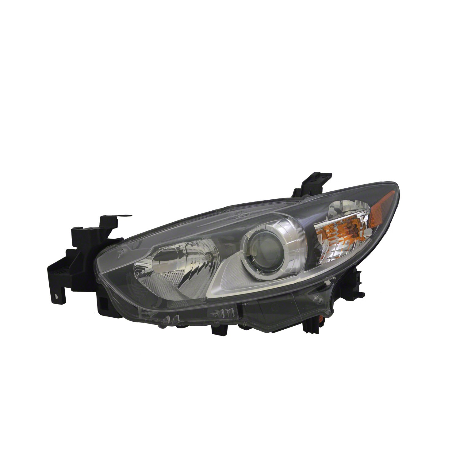 Headlight Lens Housing Left Halogen for Mazda 6 Sedan 2014–2020