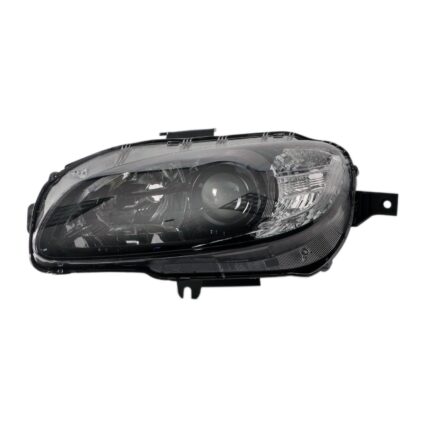 Headlight Lens Housing Left Halogen Black Bezel for Mazda MX-5 Miata 2013–2015