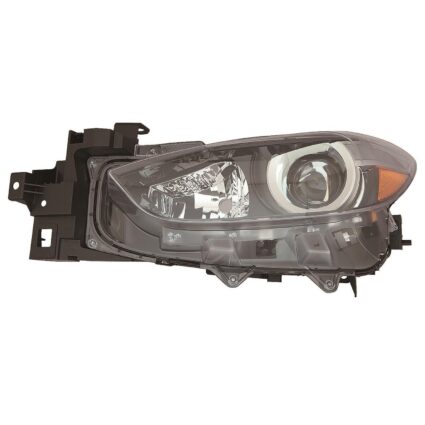 Headlight Lens Housing Left for Mazda 3 2017–2018