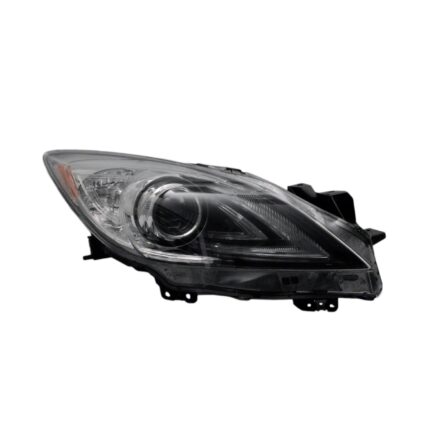 Headlight Lens Housing Right HID w/Auto Level Control w/DRL for Mazda 3 2010–2011