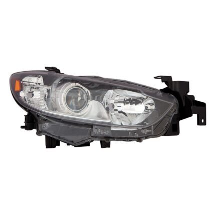 Headlight Lens Housing Right Halogen CAPA for Mazda 6 Sedan 2014–2020