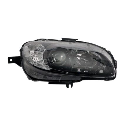 Headlight Lens Housing Right Halogen Black Bezel for Mazda MX-5 Miata 2013–2015