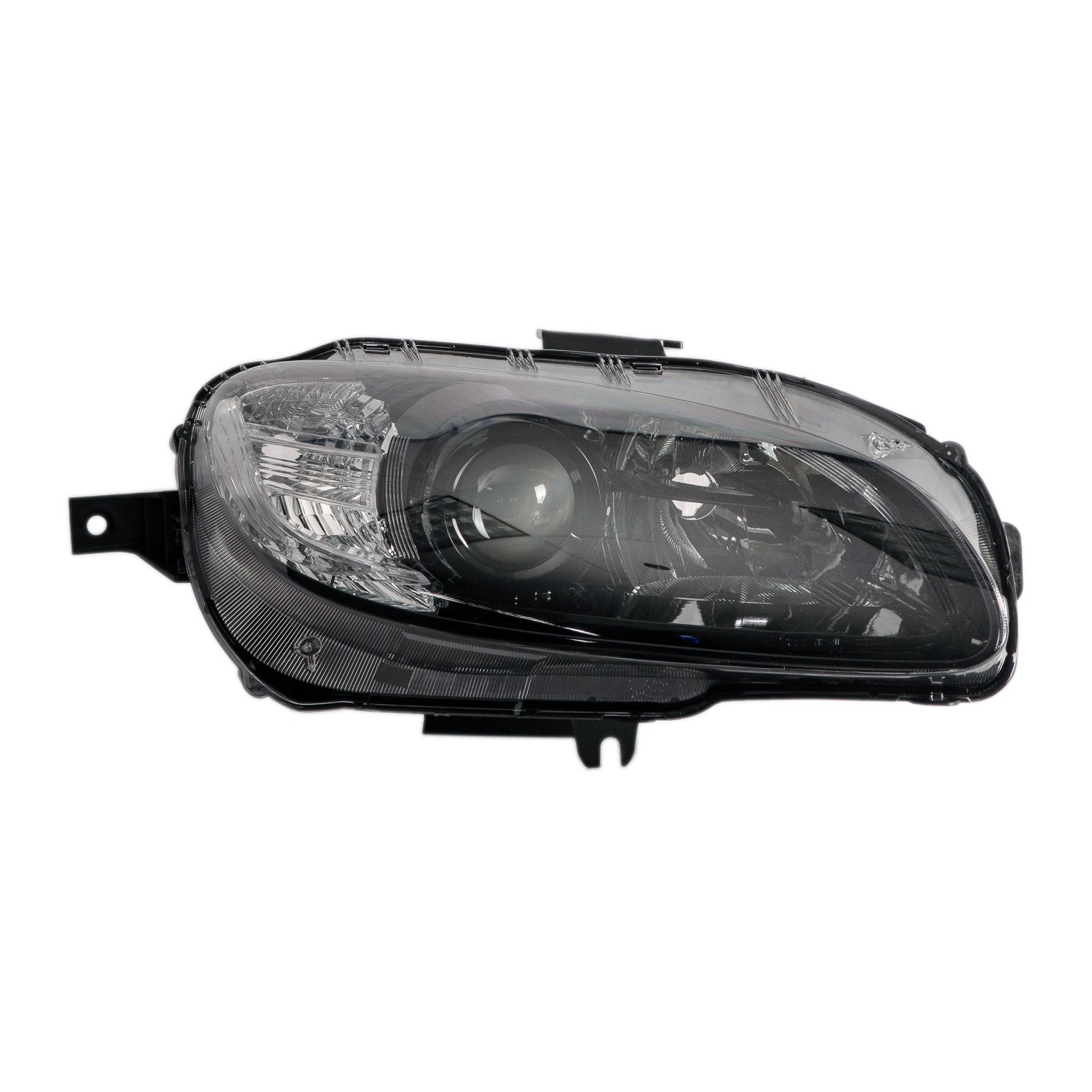Headlight Lens Housing Right Halogen Black Bezel for Mazda MX-5 Miata 2013–2015