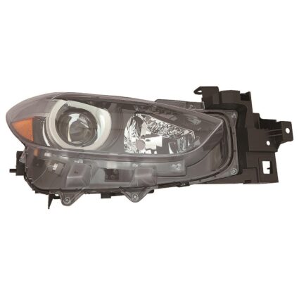 Headlight Lens Housing Right for Mazda 3 2017–2018