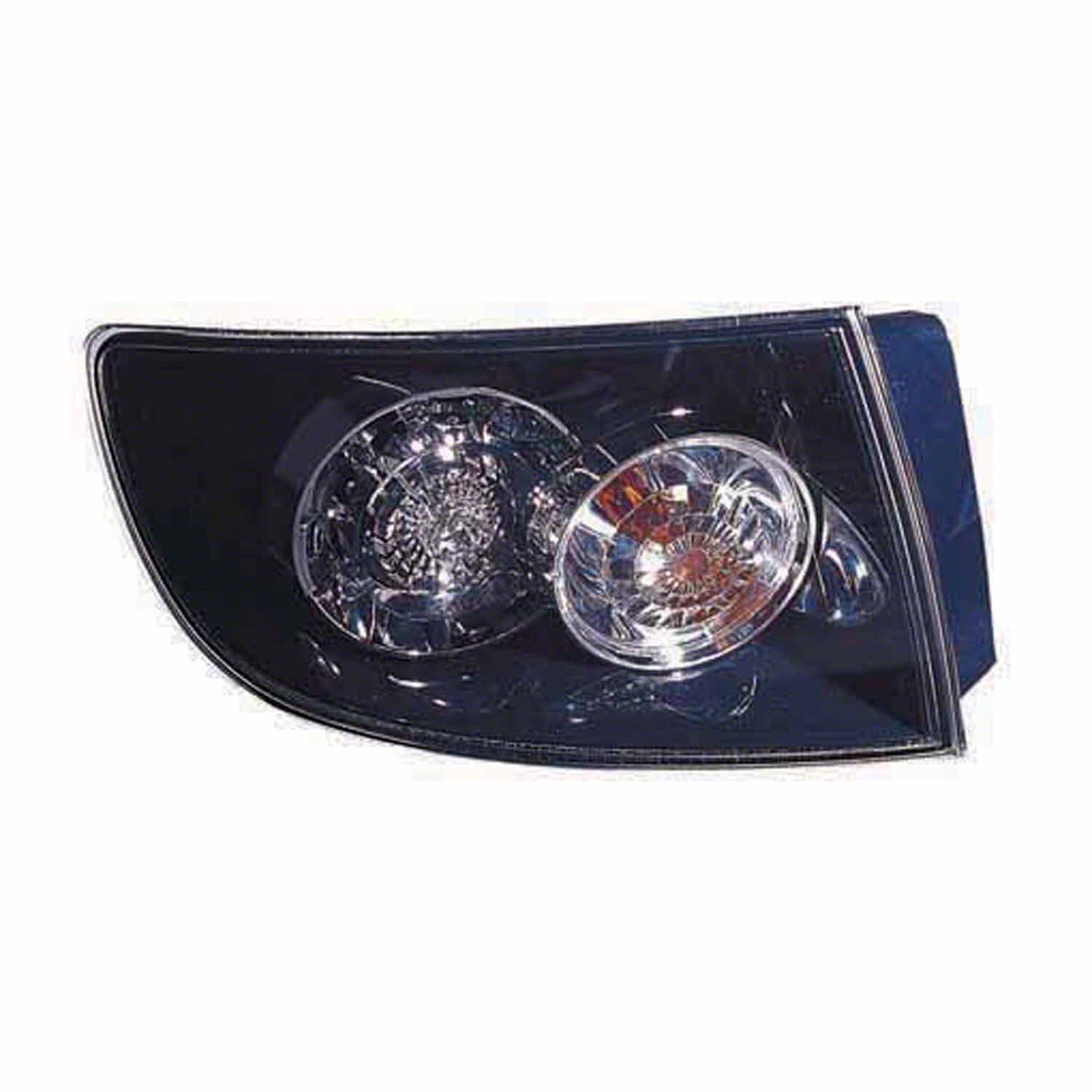 Tail Light Assembly Left LED Type for Mazda 3 Sedan 2007–2009