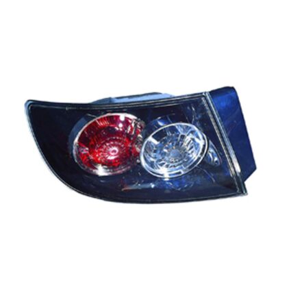 Tail Light Assembly Left Outer Standard Type for Mazda 3 Sedan 2007–2009