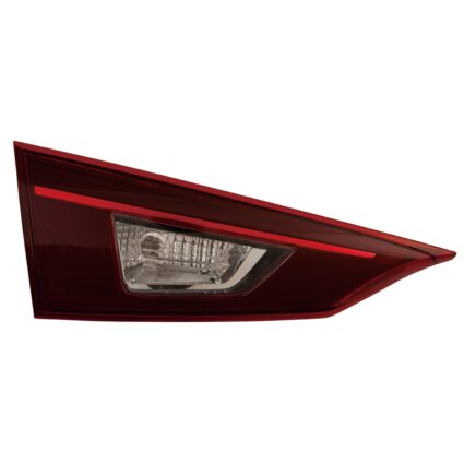Tail Light Assembly Left Inner Bulb Type Clear Japan Built for Mazda 3 Sedan 2014–2018