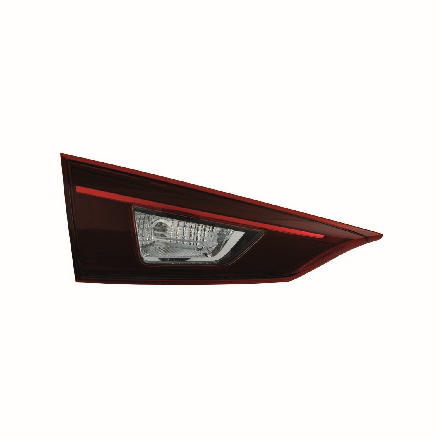 Tail Light Assembly Left Inner Bulb Type Mexico Built for Mazda 3 2016–2018