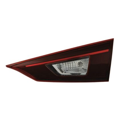 Tail Light Assembly Right Inner Bulb Type Clear Mexico Built for Mazda 3 Sedan 2014–2016
