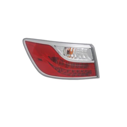 Tail Light Assembly Left Outer On Body CAPA for Mazda CX-9 2010–2012