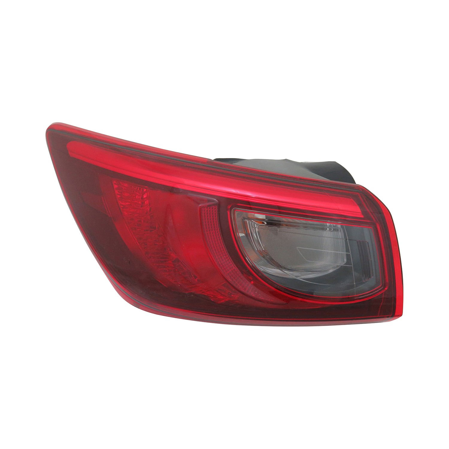 Tail Light Assembly Left Outer Bulb Type for Mazda CX-3 2016–2022