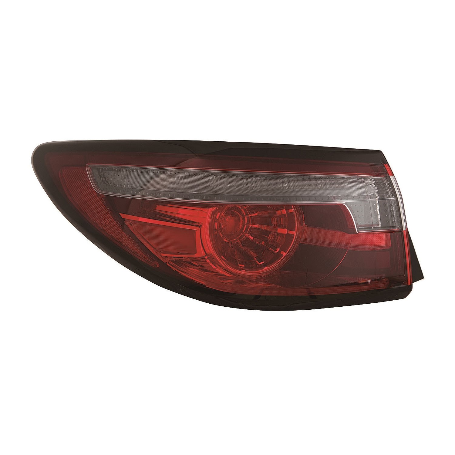 Tail Light Assembly Left Outer w/Signature Lighting CAPA for Mazda 6 2018–2021