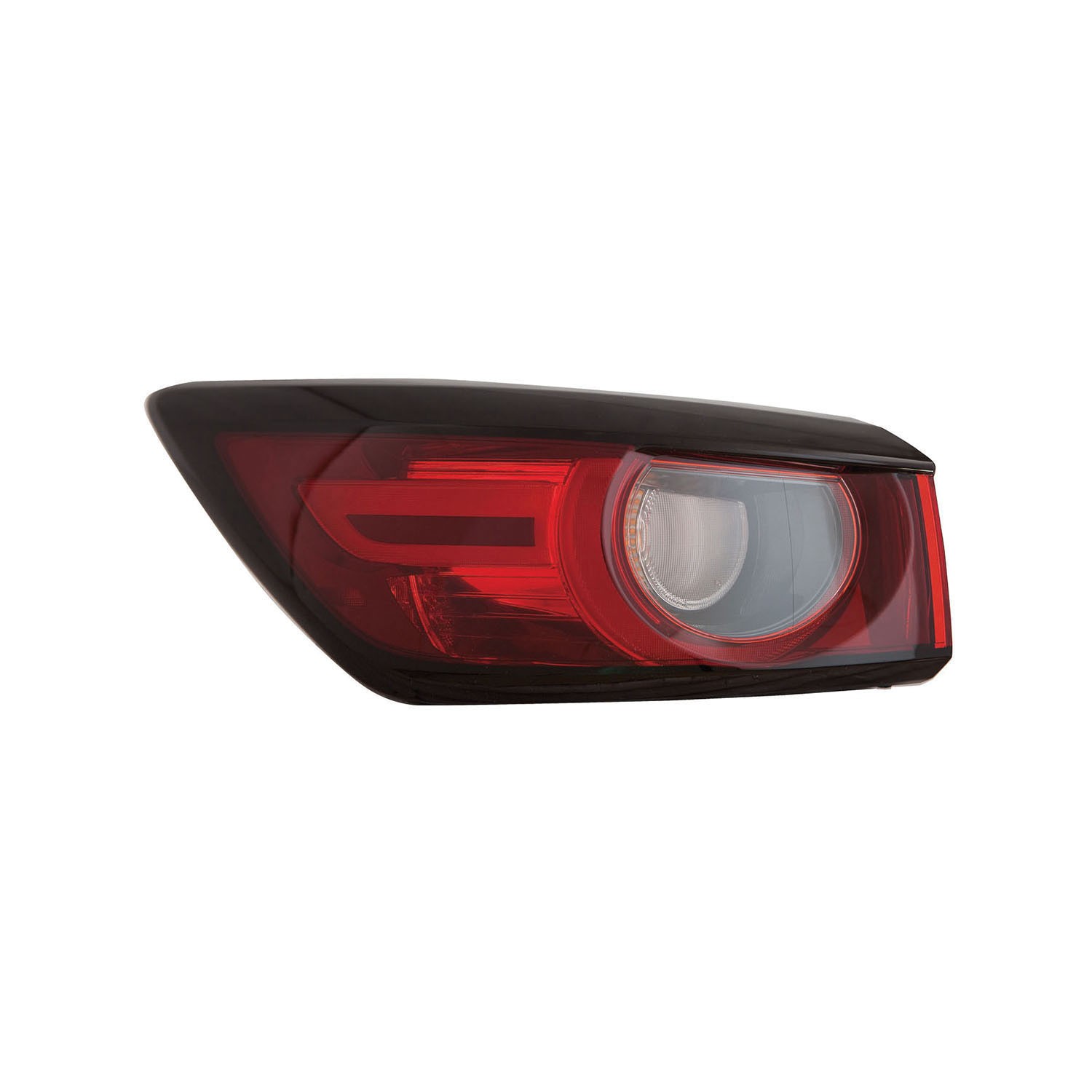 Tail Light Assembly Left Outer LED CAPA for Mazda CX-3 2019–2022