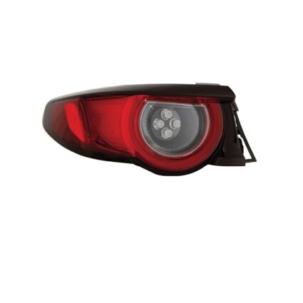 Tail Light Assembly Left Outer w/Signature Lighting CAPA for Mazda 3 Hatchback 2019–2021