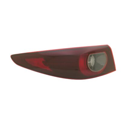 Tail Light Assembly Left Outer w/o Signature Lighting for Mazda 3 Sedan 2022–2024