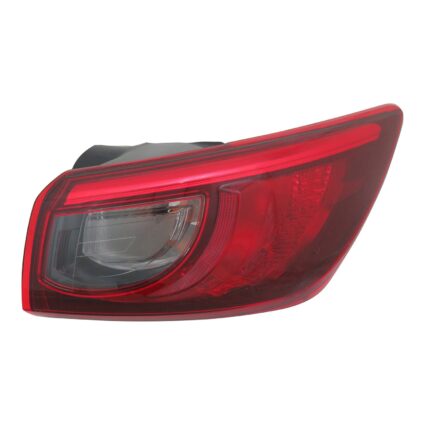 Tail Light Assembly Right Outer Bulb Type for Mazda CX-3 2016–2022