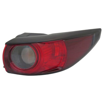 Tail Light Assembly Right Outer w/o Signature Lamps CAPA for Mazda CX-5 2017–2021