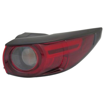 Tail Light Assembly Right Outer w/Signature Lamp CAPA for Mazda CX-5 2017–2021