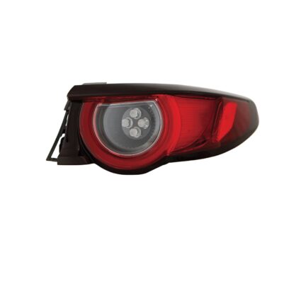Tail Light Assembly Right Outer w/Signature Lighting CAPA for Mazda 3 Hatchback 2019–2021