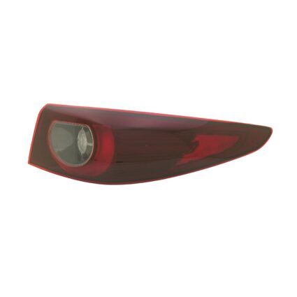 Tail Light Assembly Right Outer w/o Signature Lighting for Mazda 3 Sedan 2022–2024
