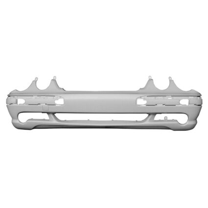 Bumper Cover Front 210 w/Sport Package w/o Headlamp Washers Primed for Mercedes-Benz E320 E430 E55 AMG