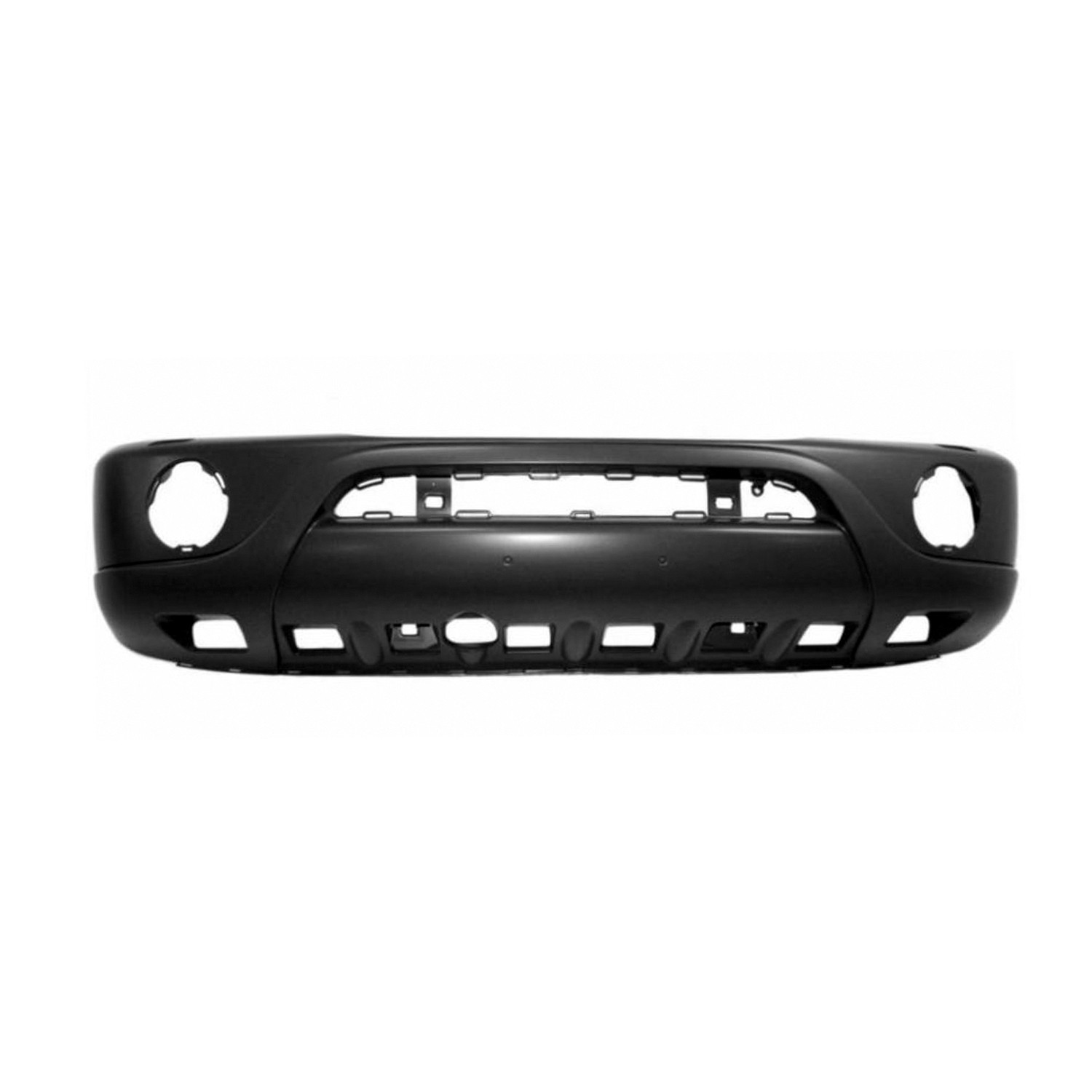 Bumper Cover Front w/Sport Pkg w/Round Fog Lamps w/o Parktronic w/Headlamp Washer Primed for Mercedes-Benz ML320 ML350 ML430 ML500 ML55 AMG