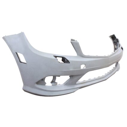 Bumper Cover Front W204 w/AMG Styling Pkg w/Headlamp Washers w/o Parktronic Primed CAPA for Mercedes-Benz C230 C250 C300 C350