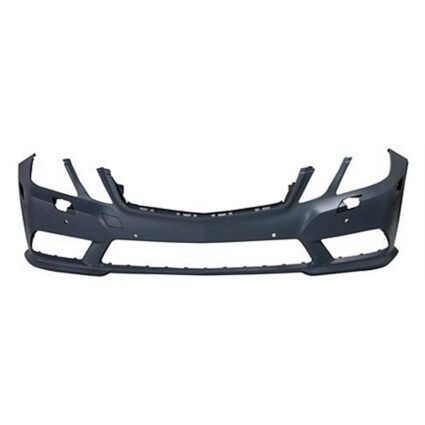 Bumper Cover Front W212/S212 w/AMG Styling Pkg w/Headlamp Washer w/Parktronic Primed CAPA for Mercedes-Benz E350 E400 E550