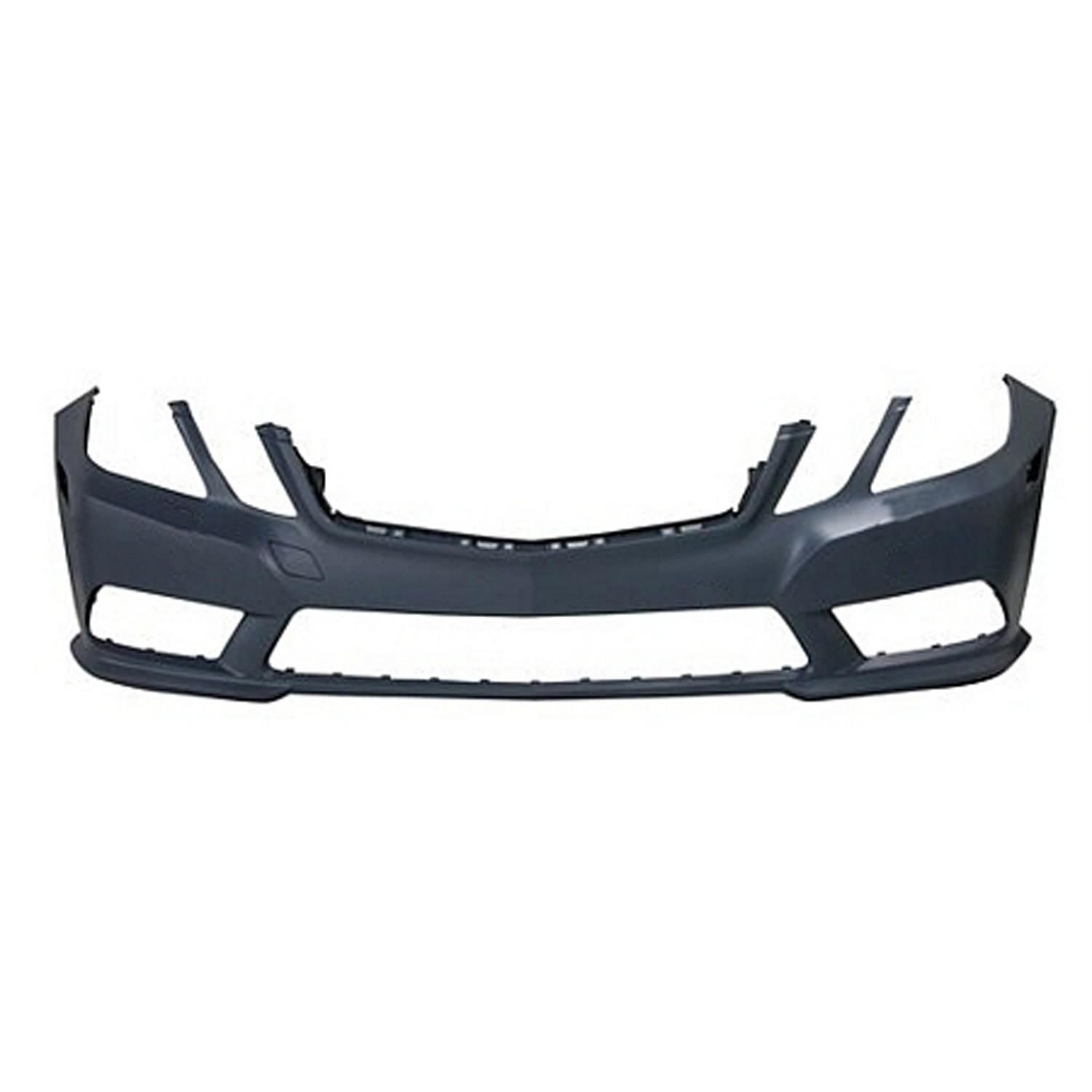 Bumper Cover Front W212/S212 w/AMG Styling Pkg w/o Headlamp Washer w/o Parktronic Primed CAPA for Mercedes-Benz E350 E400 E550