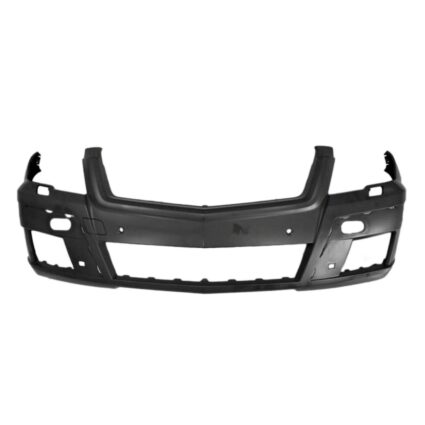Bumper Cover Front X204 w/Optical Off Road Pkg w/Parktronic w/Headlamp Washers Primed CAPA for Mercedes-Benz GLK350 2010–2012
