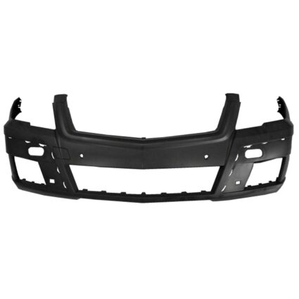 Bumper Cover Front X204 w/Optical Off Road Pkg w/Parktronic w/o Headlamp Washers Primed for Mercedes-Benz GLK350 2010–2012