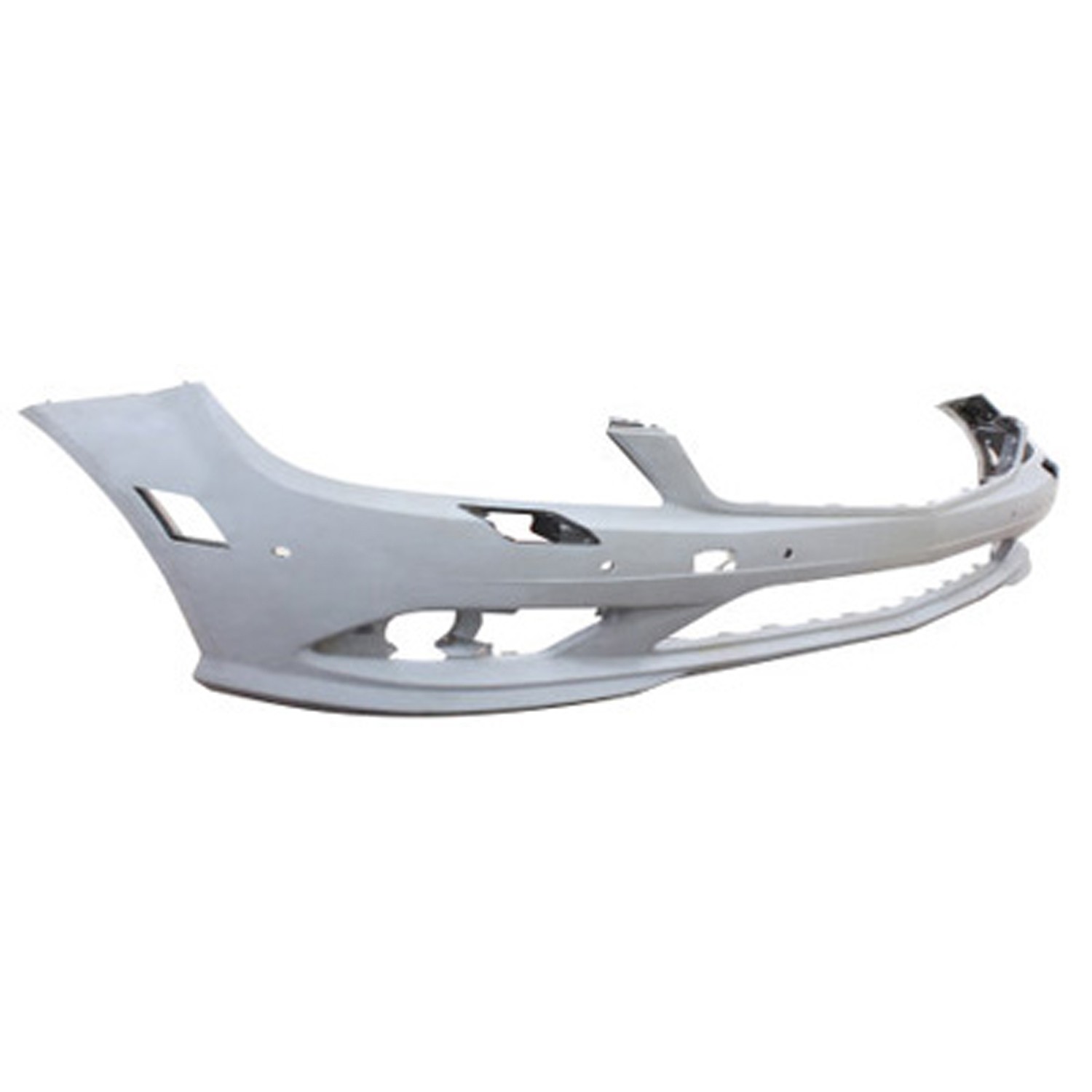 Bumper Cover Front W204 w/AMG Styling Pkg w/Headlamp Washers w/Parktronic Primed CAPA for Mercedes-Benz C230 C300 C350
