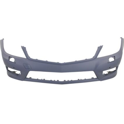 Bumper Cover Front W204/C204 w/AMG Styling Pkg w/Headlamp Washer w/Parktronic Primed CAPA for Mercedes-Benz C250 C300 C350