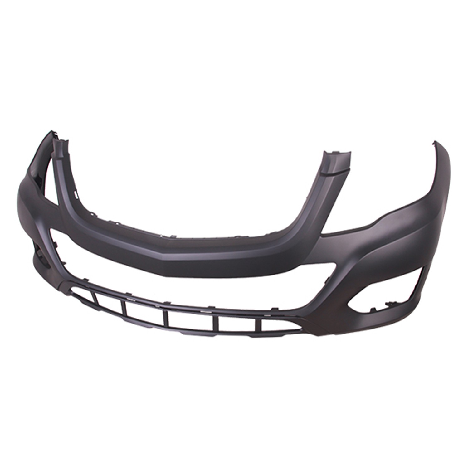 Bumper Cover Front X204 w/o AMG Styling Pkg w/o Parktronic w/o Headlamp Washers Primed CAPA for Mercedes-Benz GLK250 GLK350
