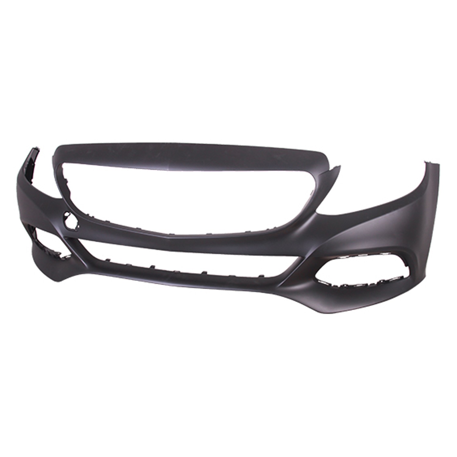 Bumper Cover Front W205/C205 w/o AMG w/o Luxury w/o Sport Pkg w/o Surround View w/o Active Park Primed for Mercedes-Benz C300 Sedan Coupe 2015–2019