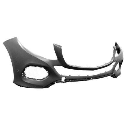 Bumper Cover Front SUV W166 w/o AMG Styling Pkg w/Park Assist Primed for Mercedes-Benz GLE300d GLE350 GLE400 GLE550 GLE550e