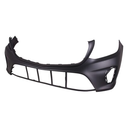 Bumper Cover Front X166 w/o Sport Pkg w/o Active Park Assist Primed for Mercedes-Benz GLS450 2017–2019