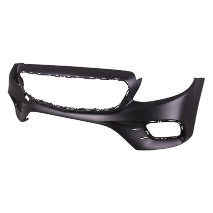 Bumper Cover Front W213/S213 w/o Luxury Pkg w/Active Park Assist Primed CAPA for Mercedes-Benz E300 E350 E400 E450