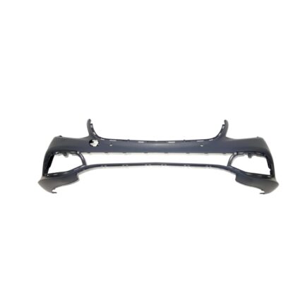 Bumper Cover Front W213/S213 w/Luxury Pkg w/Active Park Assist Primed CAPA for Mercedes-Benz E300 E350 E400 E450