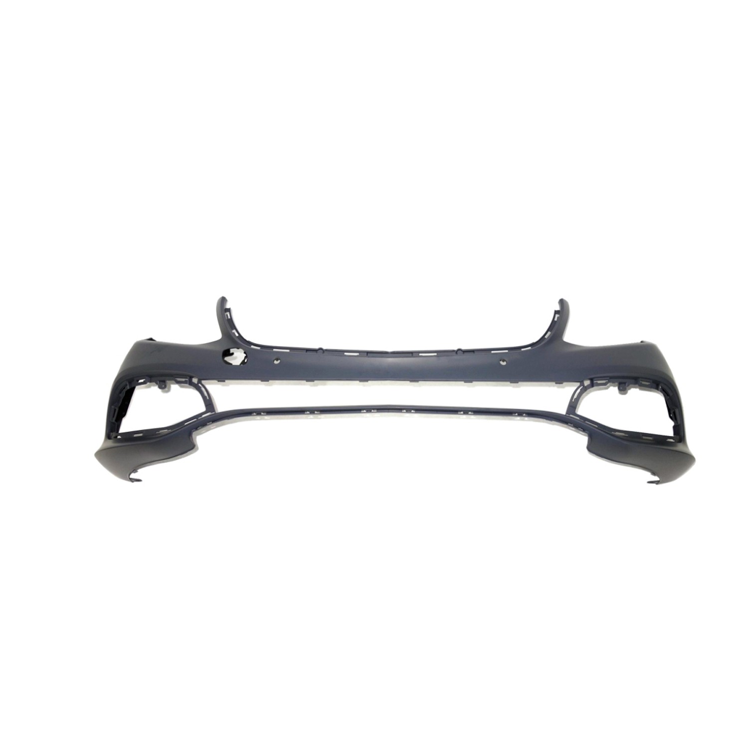 Bumper Cover Front W213/S213 w/Luxury Pkg w/Active Park Assist Primed CAPA for Mercedes-Benz E300 E350 E400 E450