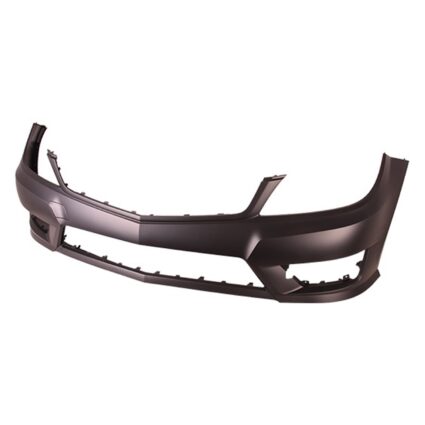 Bumper Cover Front W204/C204 w/AMG Styling Pkg w/o Headlamp Washers w/o Parktronic w/DRL Primed CAPA for Mercedes-Benz C250 C300 C350