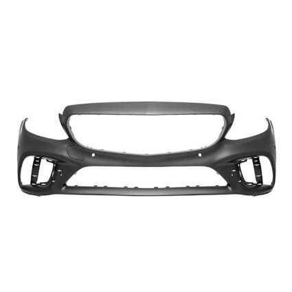 Bumper Cover Front A205/C205/W205/S205 w/AMG Styling Pkg w/o Sur View w/Active Park Assist Primed for Mercedes-Benz C300 Convertible Coupe Wagon Sedan 2019–2023