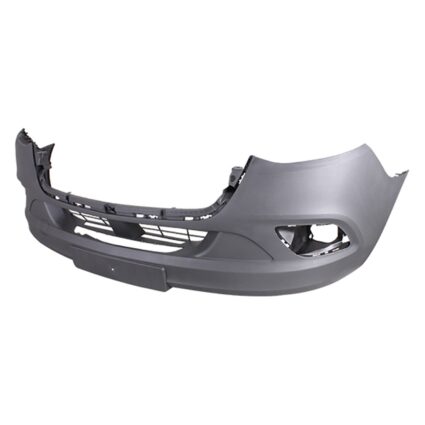 Bumper Cover Front W907 w/Fog Lamps w/o Front View Camera Textured for Mercedes-Benz Sprinter 1500 Sprinter 2500 Sprinter 3500 Sprinter 3500XD