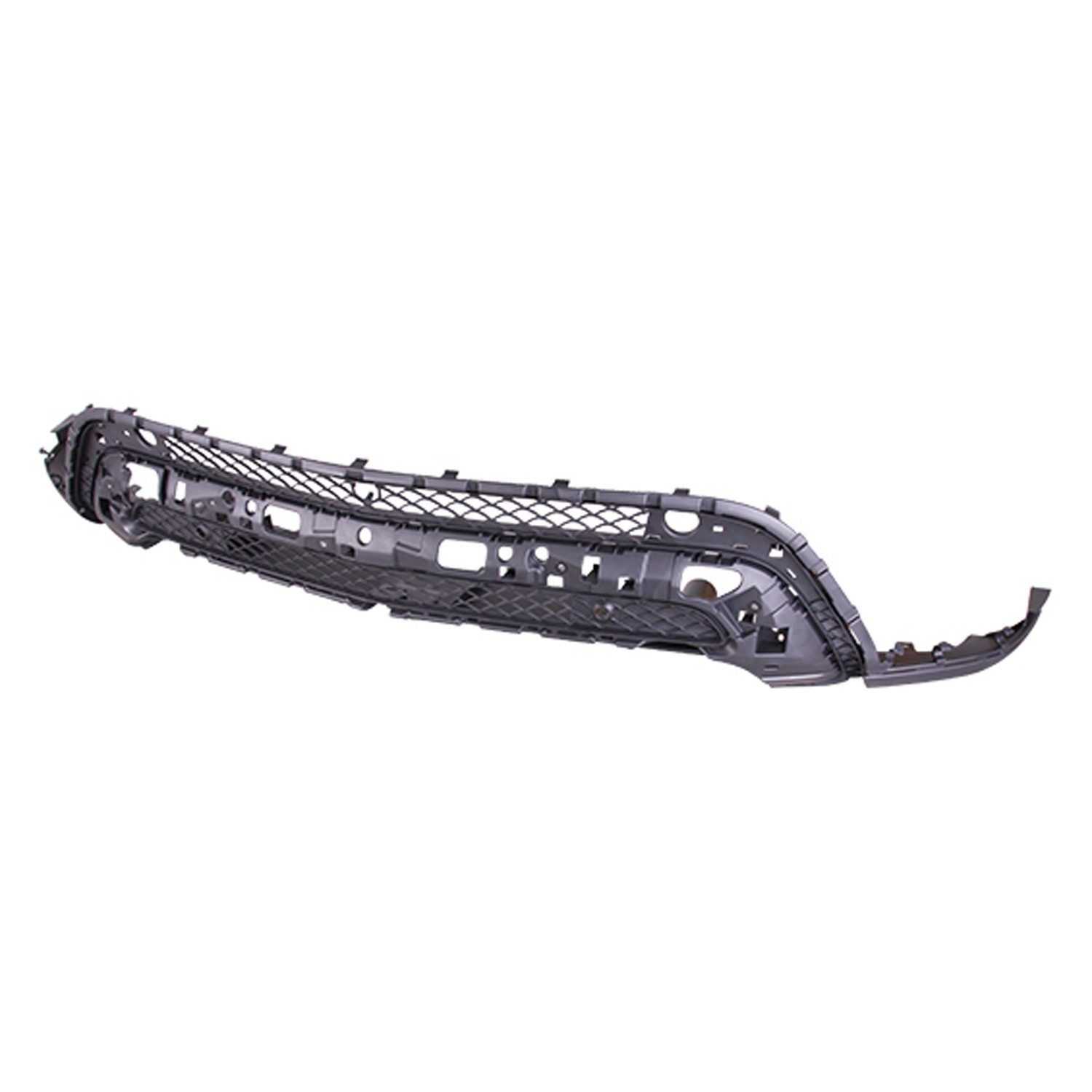 Bumper Cover Front Lower X166 w/o Sport Pkg w/o Off Road Pkg Textured CAPA for Mercedes-Benz GLS450 2017–2019