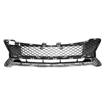 Bumper Cover Grille Front X204 w/o AMG Styling Pkg for Mercedes-Benz GLK250 GLK350