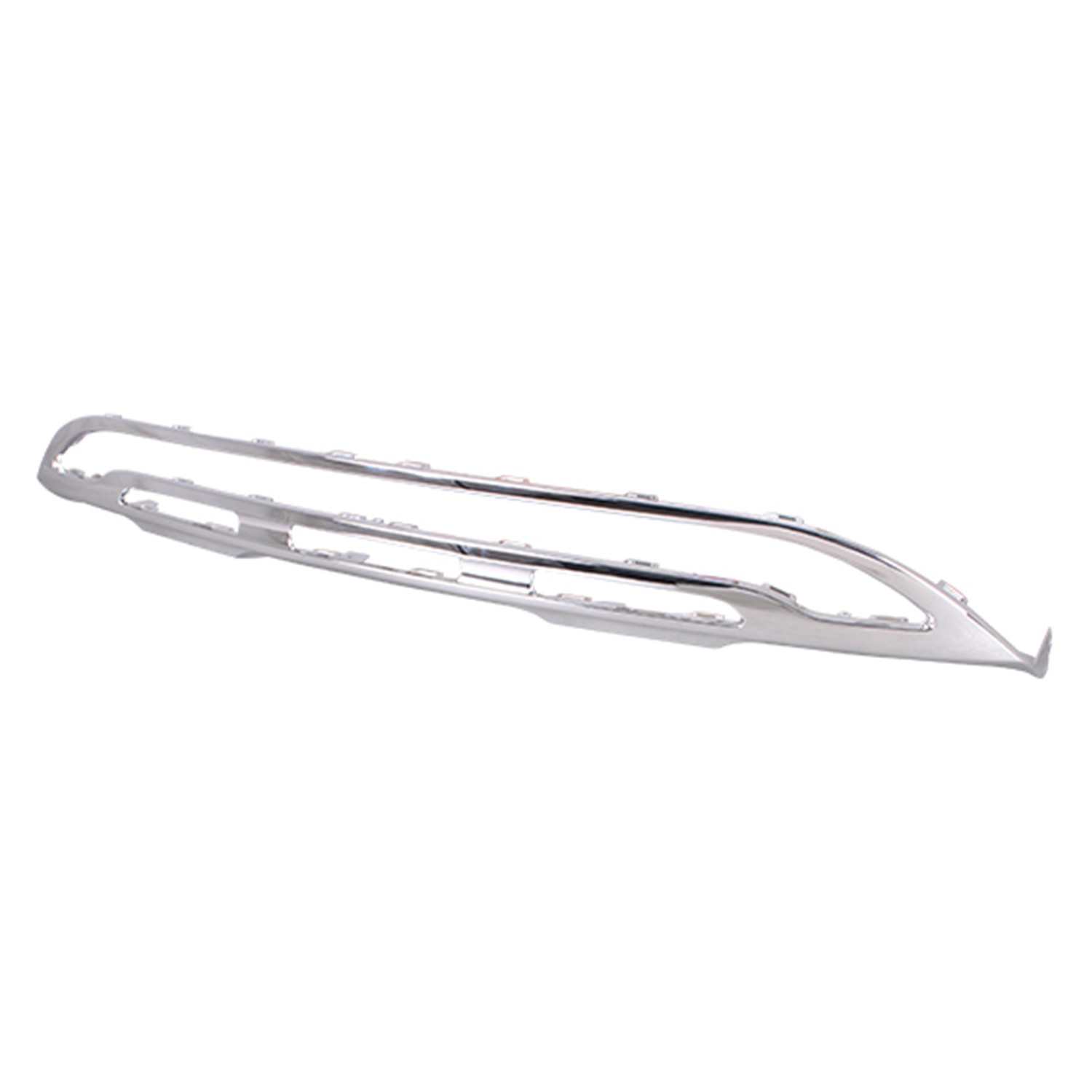 Bumper Insert Front H247 w/o AMG Styling Pkg Center Cover Chrome CAPA for Mercedes-Benz GLA250 2021–2023